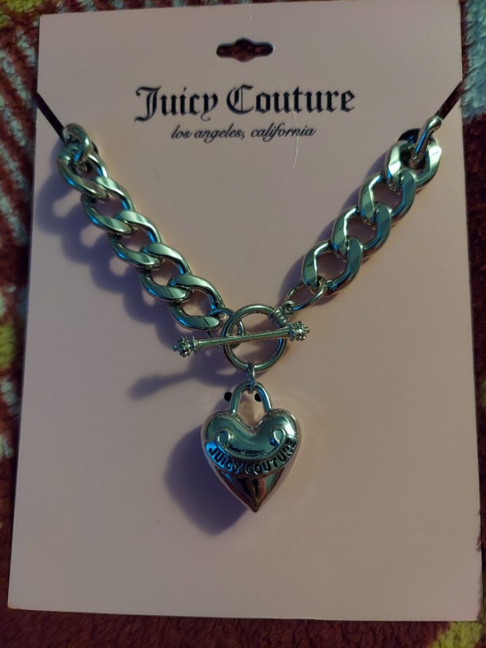 Juicy Couture Heart necklace